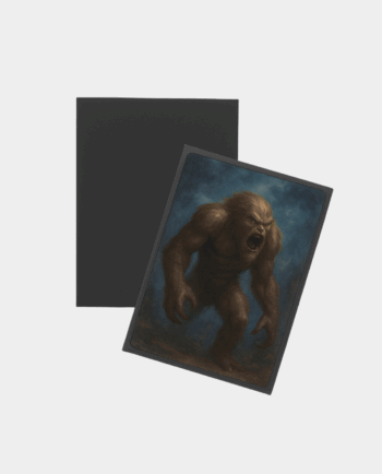 Sleeves | 50 Unidades | Matte | Preto | 66mm x 91mm | Para Card