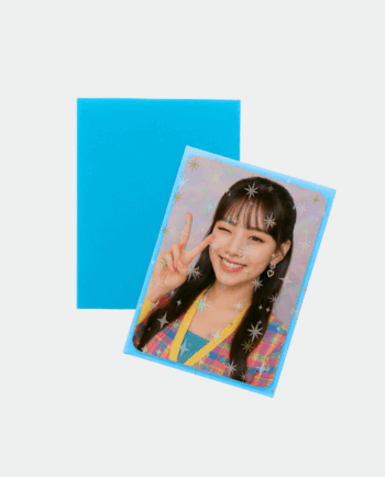 Sleeves | 50 Unidades | Holográfico Estrelas | Azul Claro | 66mm x 91mm | Para Photocard