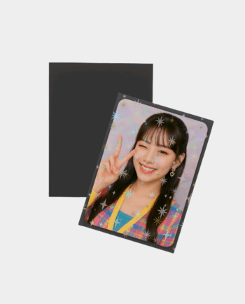 Sleeves | 50 Unidades | Holográfico Estrelas | Preto | 66mm x 91mm | Para Photocard