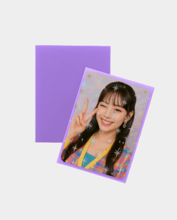 Sleeves | 50 Unidades | Holográfico Estrelas | Roxo | 66mm x 91mm | Para Photocard