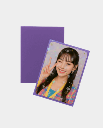 Sleeves | 50 Unidades | Holográfico Estrelas | Roxo Escuro | 66mm x 91mm | Para Photocard