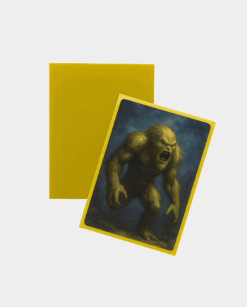 Sleeves | 50 Unidades | Matte | Amarelo | 66mm x 91mm | Para Card